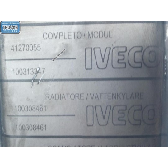 RADIATORE ACQUA IVECO Stralis 2007>2013 usato