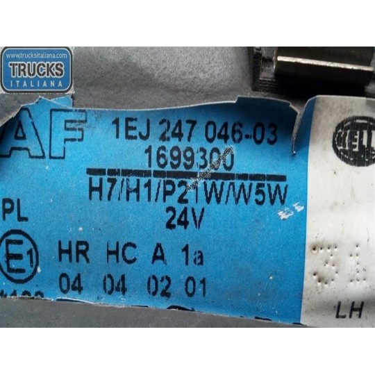 FRONT LEFT FLASHLIGHT  DAF XF95 used