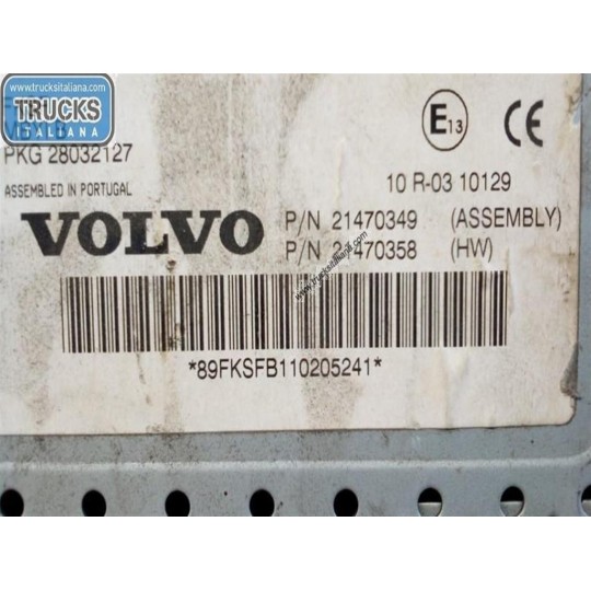 CAR RADIO VOLVO truck FM11 euro 5 used