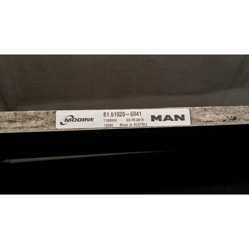 MAN AIR CONDITIONER HEAT RADIATOR  MAN TGX  used
