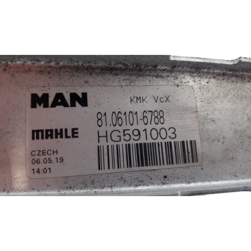 MAN WATER HEAT RADIATOR  MAN TGX  used