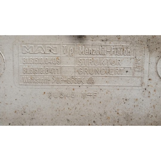 PLASTICHE ESTERNE VARIE MAN TGX  usato