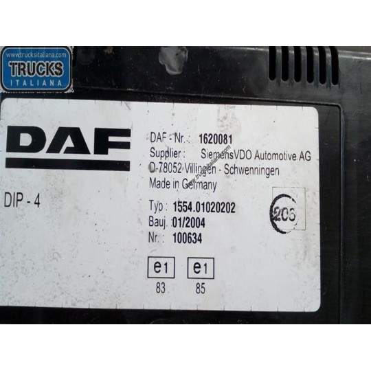 QUADRO STRUMENTI DAF 85CF usato