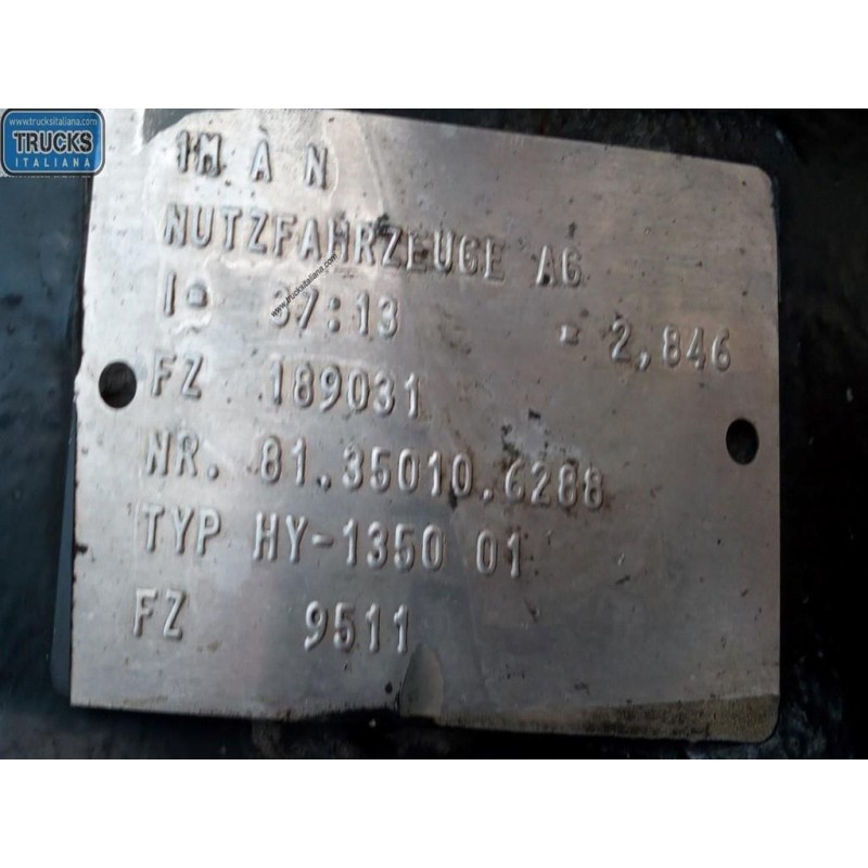 MAN GRUPPO DIFFERENZIALE POSTERIORE MAN TG-A 2000>2007 usato