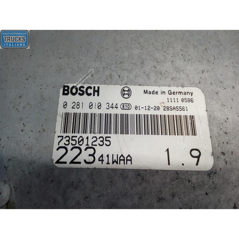 FIAT ENGINE UNIT FIAT Doblo' 2000>2005 used