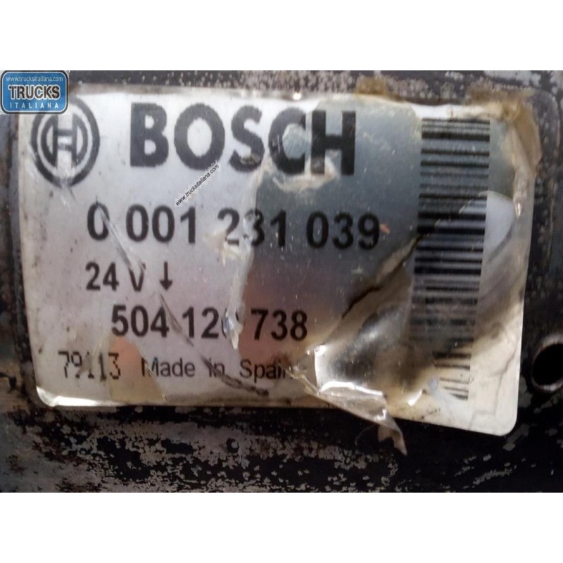 IVECO STARTER MOTOR IVECO EUROCARGO 2005>2008 used
