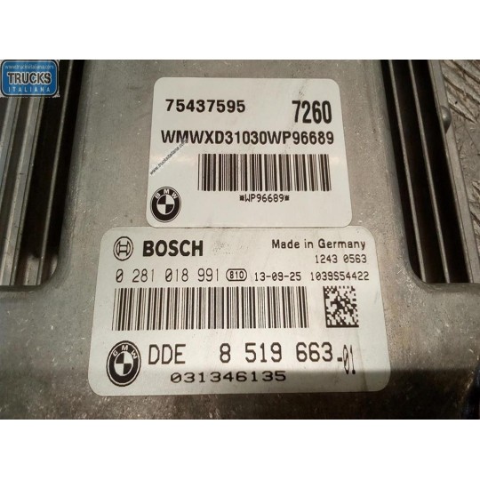 ENGINE UNIT MINI R60  Countryman 2010>2014 used