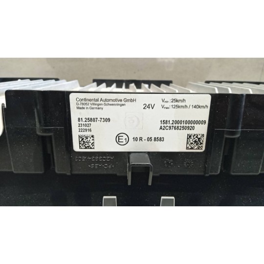 QUADRO STRUMENTI MAN TGX euro 6 usato