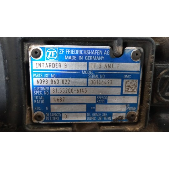 INTARDER MAN TGX euro 6 used