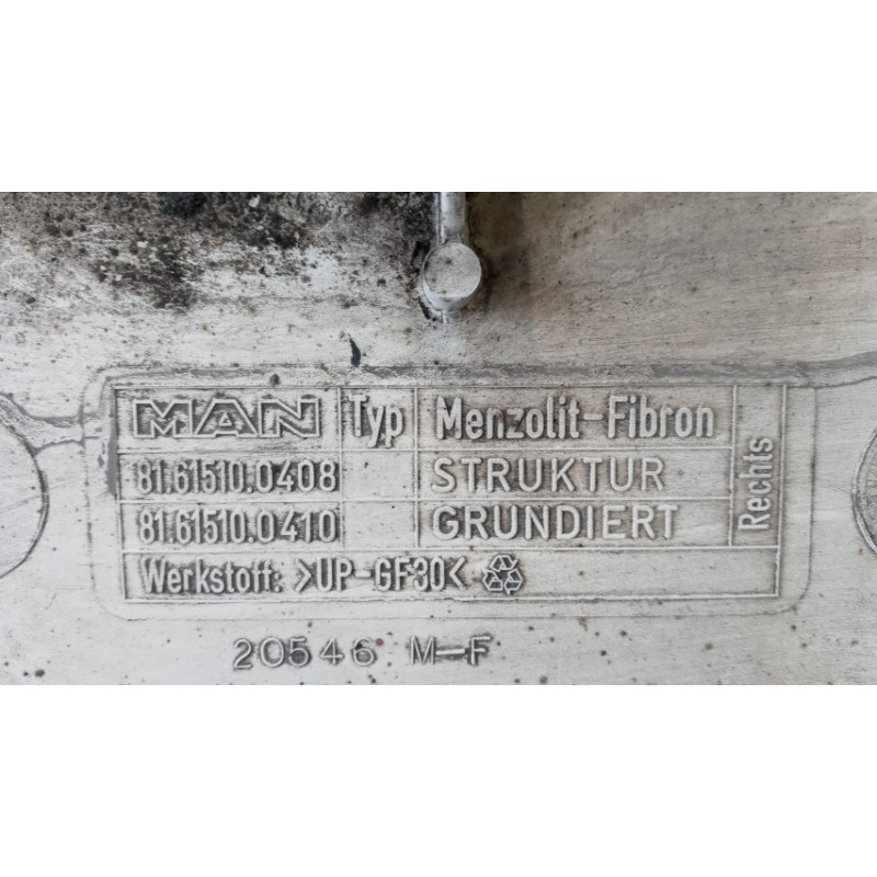 MAN PLASTICHE ESTERNE VARIE MAN TGX euro 6 usato