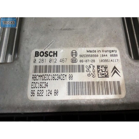 ENGINE UNIT PEUGEOT 207 2006>2009 used