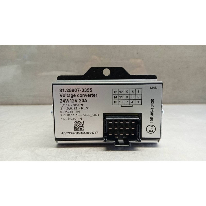 MAN VARIOUS CONTROL UNITS A  MAN TGX euro 6 used