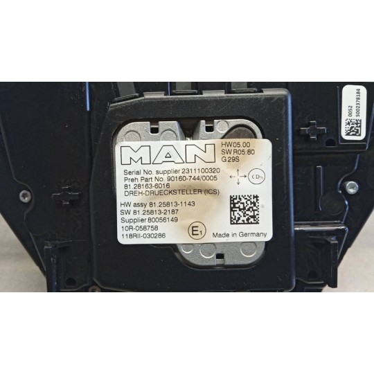 INTERRUTTORI E PULSANTI ABITACOLO MAN TGX euro 6 usato