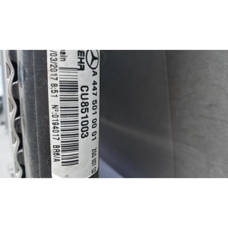 MERCEDES-BENZ van WATER HEAT RADIATOR  MERCEDES-BENZ van Vito-V (W447) 2014>2019 used