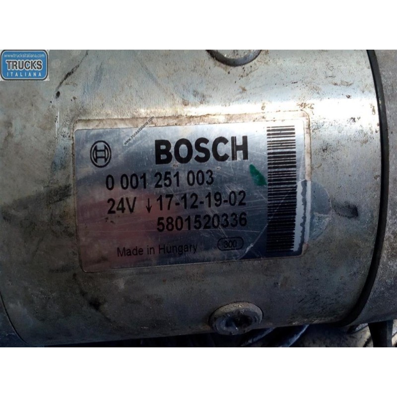 IVECO STARTER MOTOR IVECO EUROCARGO 2005>2008 used