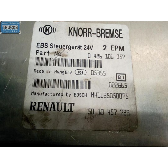 CENTRALINA EBS CONTROLLO FRENATA RENAULT truck Magnum 2001>2010 usato