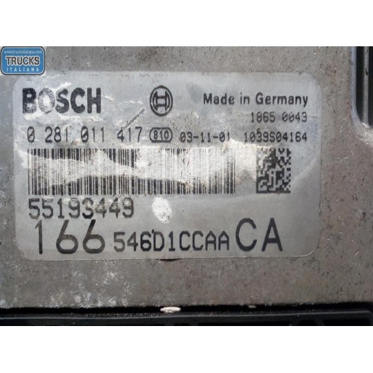 CENTRALINA MOTORE ALFA ROMEO 166 2003>2007 usato