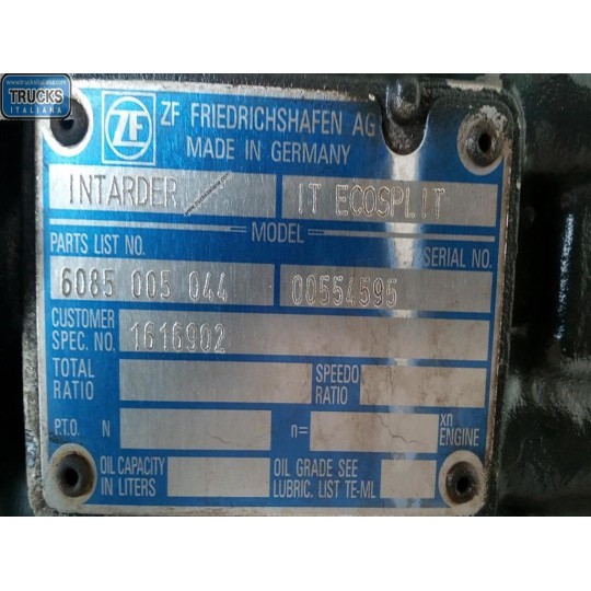 INTARDER IVECO Stralis 2007>2013 used