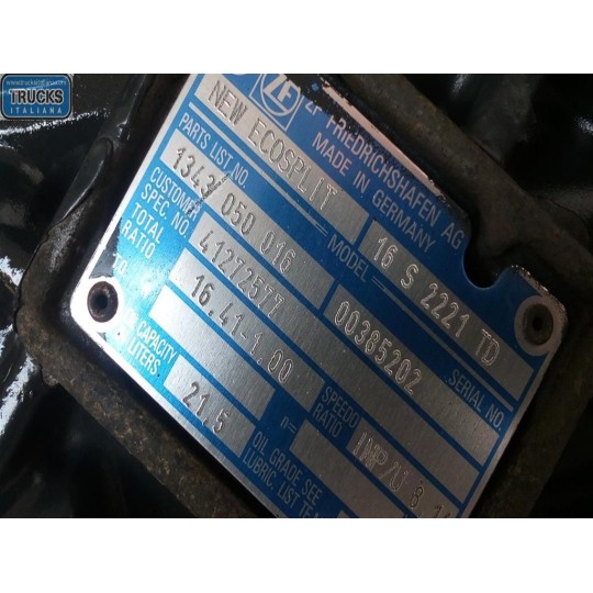 GEARBOXES  IVECO Stralis 2007>2013 used