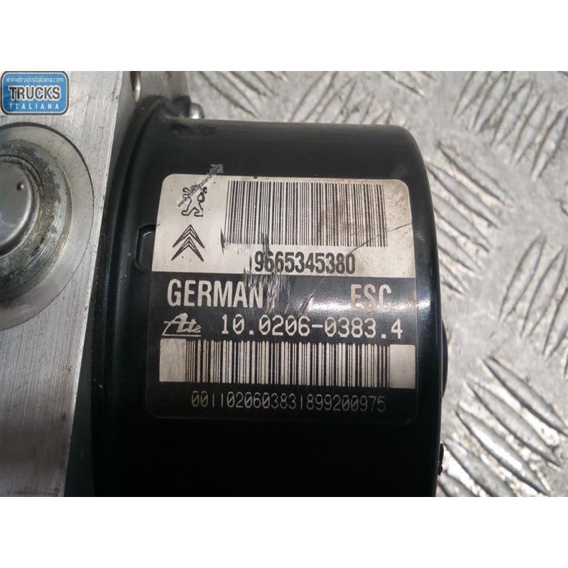 PEUGEOT ABS SYSTEM PEUGEOT 207 2009>2012 used