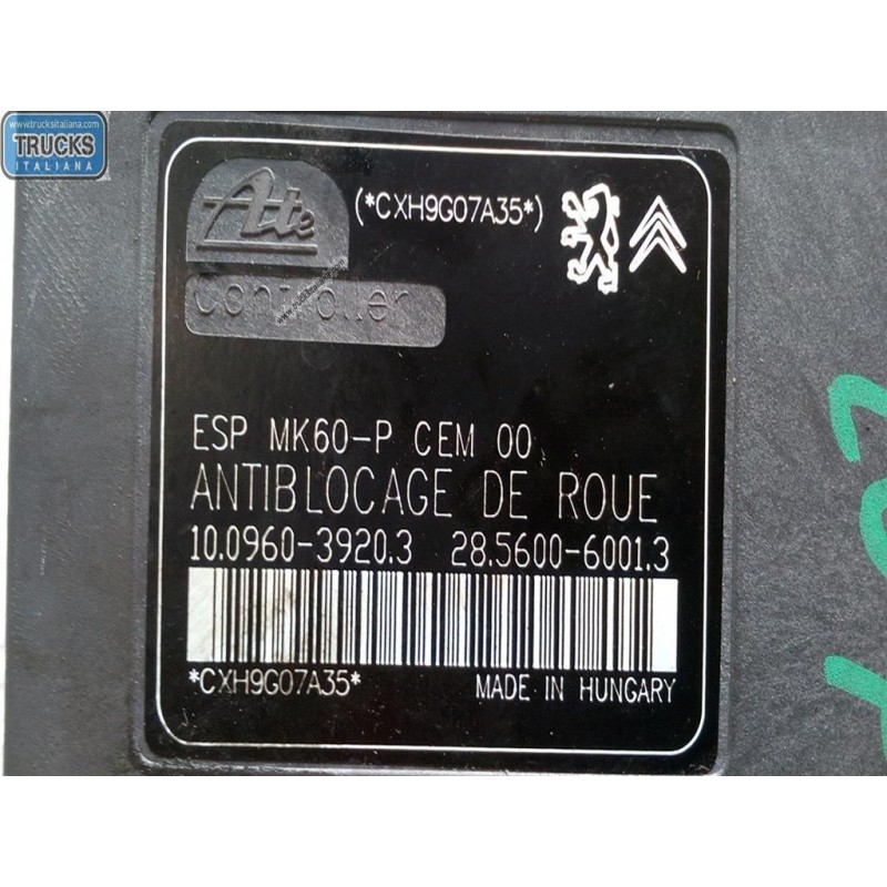 PEUGEOT GRUPPO ABS PEUGEOT 207 2009>2012 usato