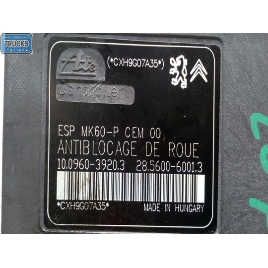 ABS SYSTEM PEUGEOT 207 2009>2012 used