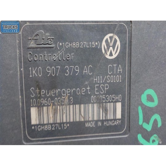 GRUPPO ABS VOLKSWAGEN Golf 5 2003>2008 usato