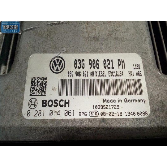 CENTRALINA MOTORE VOLKSWAGEN Golf 5 2003>2008 usato