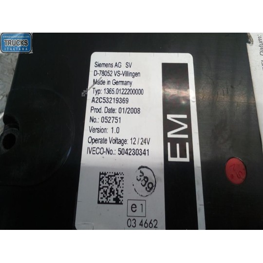 VARIOUS CONTROL UNITS E  IVECO Stralis 2007>2013 used