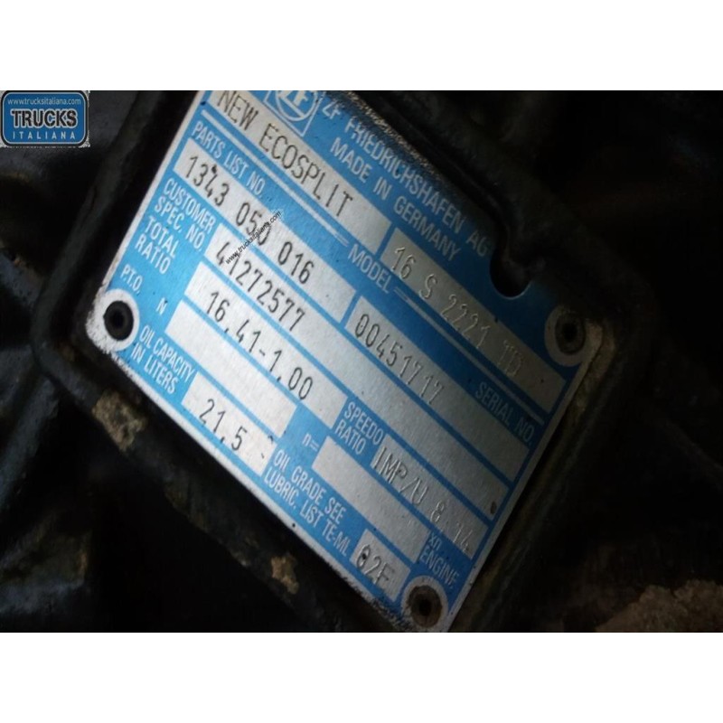 IVECO GEARBOXES  IVECO Stralis 2007>2013 used