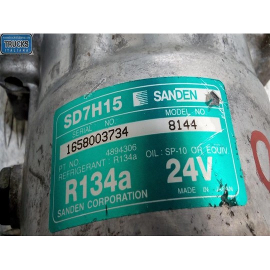 AIR CONDITIONER COMPRESSOR IVECO EUROCARGO 2005>2008 used