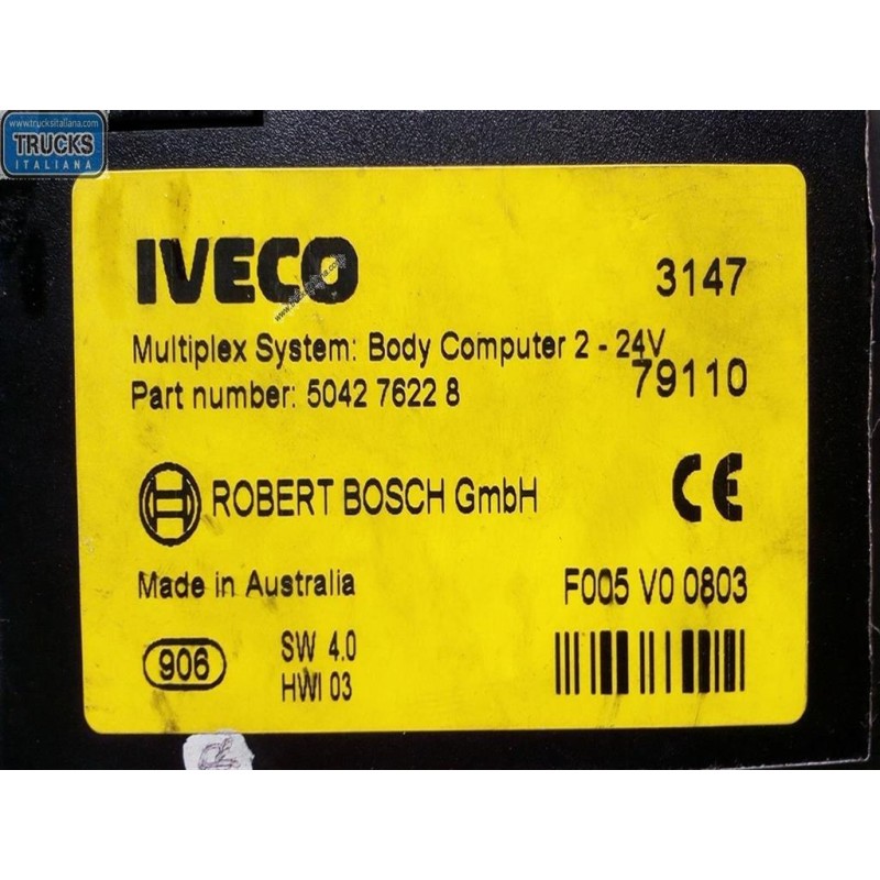 IVECO CENTRALINE VARIE IVECO Stralis 2007>2013 usato
