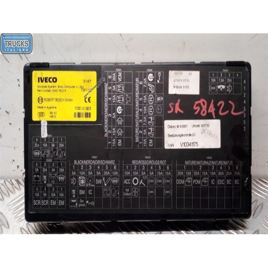 CENTRALINE VARIE IVECO Stralis 2007>2013 usato