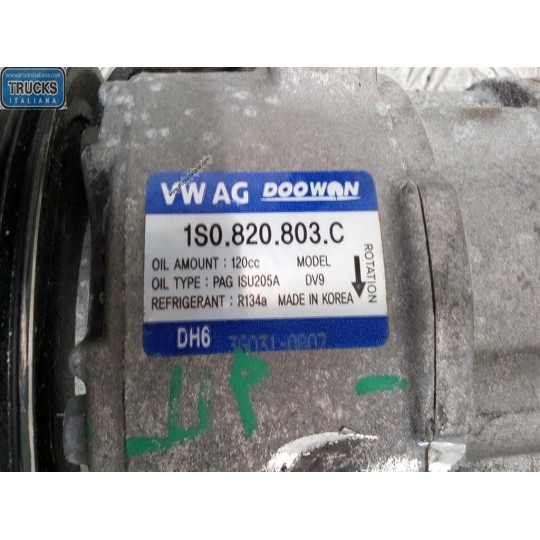 COMPRESSORE ARIA CONDIZIONATA VOLKSWAGEN Up 2011>2016 usato
