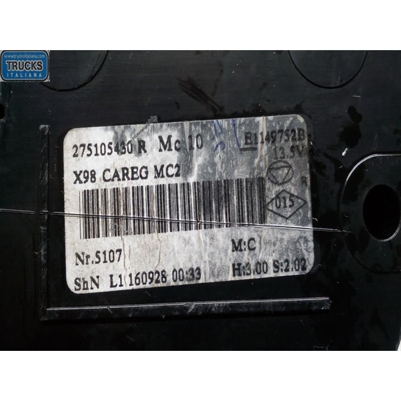 RENAULT AC CONTROL UNIT RENAULT Clio 2012>2016 used