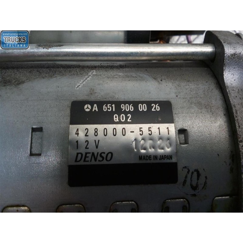 MERCEDES-BENZ van STARTER MOTOR MERCEDES-BENZ van Sprinter 2013>2018 used