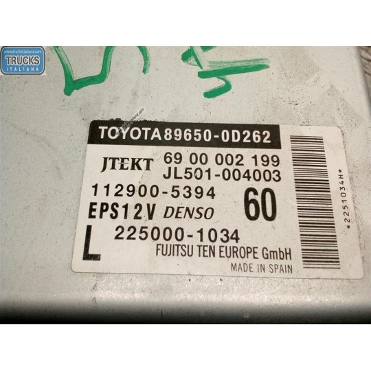 CENTRALINE VARIE TOYOTA Yaris 2011>2014 usato