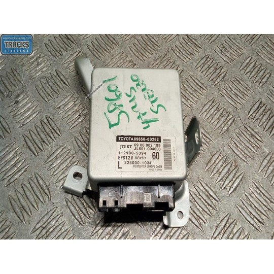 VARIOUS CONTROL UNITS  TOYOTA Yaris 2011>2014 used