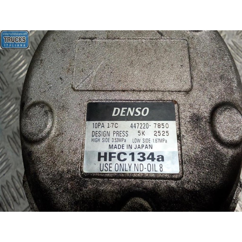 IVECO AIR CONDITIONER COMPRESSOR IVECO Daily 2006>2009 used