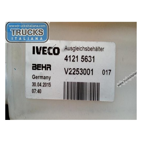 VASCHETTA ACQUA RADIATORE MOTORE IVECO Stralis 2013> usato