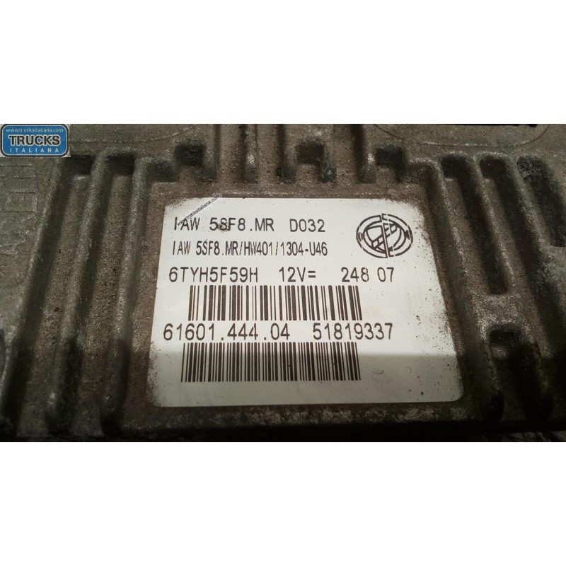 FIAT CENTRALINA MOTORE FIAT F.500 2007>2015 usato