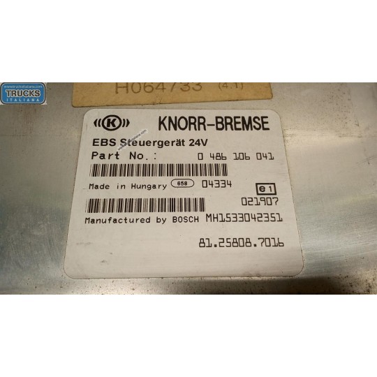 EBS CONTROL UNIT  MAN TG-A 2000>2007 used