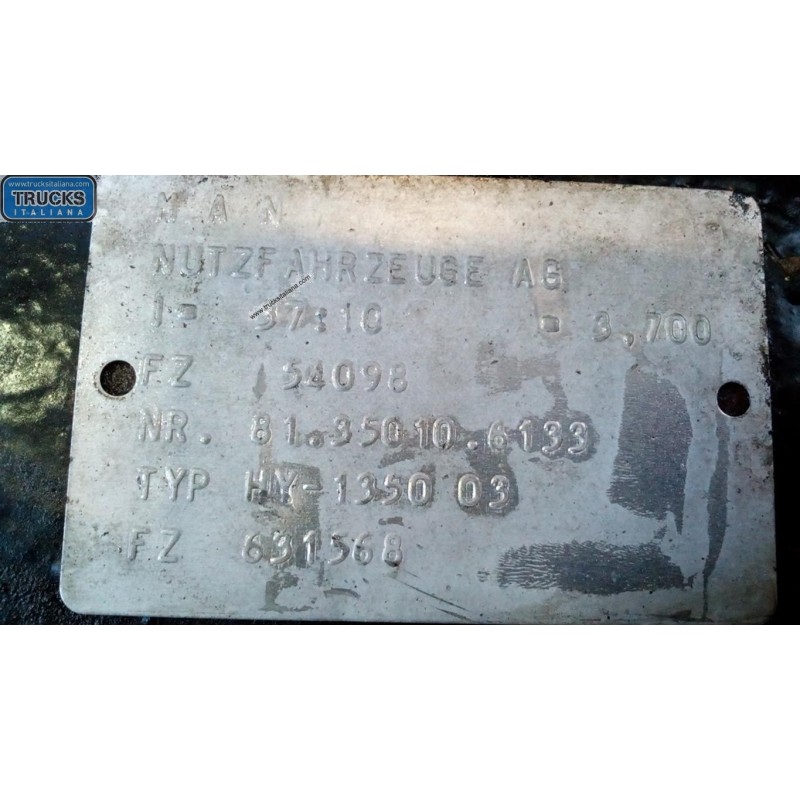 MAN GRUPPO DIFFERENZIALE POSTERIORE MAN TG-A 2000>2007 usato