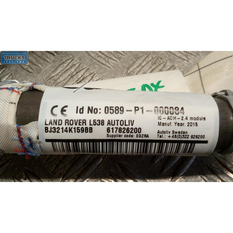 LAND ROVER AIR BAG TETTO DESTRO LAND ROVER Range Rover Evoque 2011>2015 usato