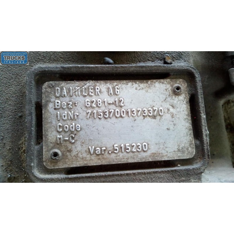 MERCEDES-BENZ truck GEARBOXES  MERCEDES-BENZ truck Actros euro 5 2008>2013 used