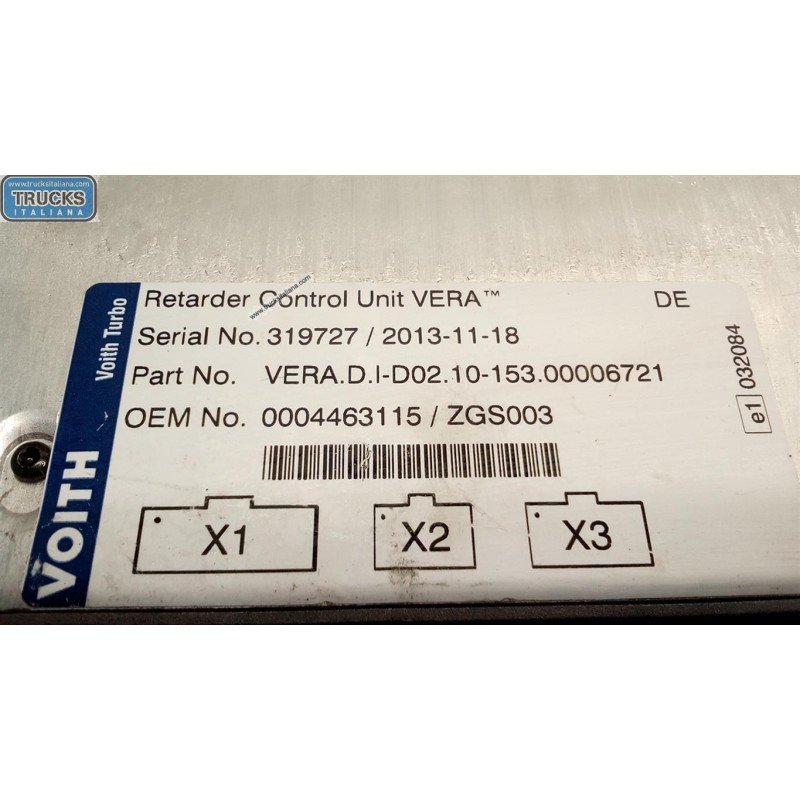 MERCEDES-BENZ truck VARIOUS CONTROL UNITS  MERCEDES-BENZ truck Actros euro 5 2008>2013 used