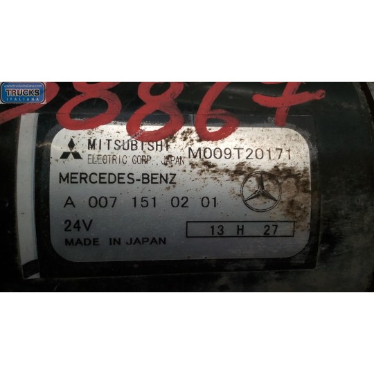 STARTER MOTOR MERCEDES-BENZ truck Actros euro 5 2008>2013 used