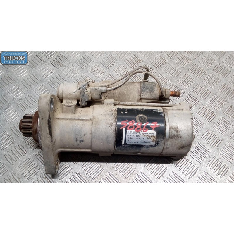 MERCEDES-BENZ truck STARTER MOTOR MERCEDES-BENZ truck Actros euro 5 2008>2013 used