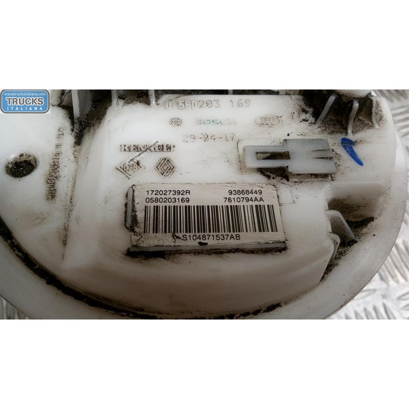 OPEL van PUMPS TANK OPEL van Vivaro B 2014> used