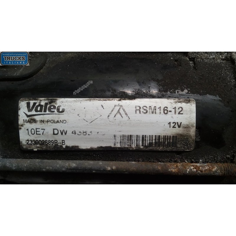 OPEL van STARTER MOTOR OPEL van Vivaro B 2014> used